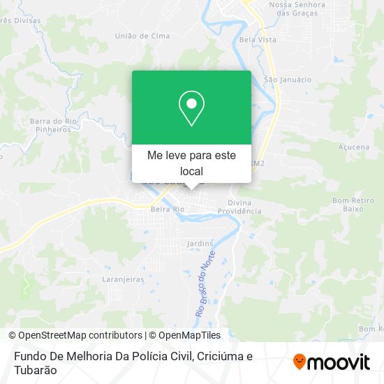 Fundo De Melhoria Da Polícia Civil mapa