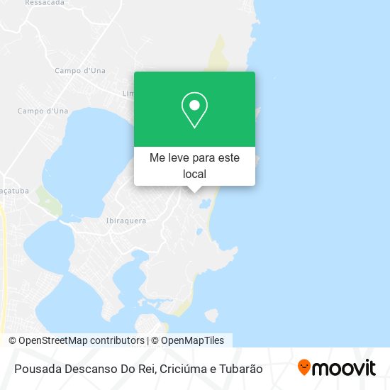 Pousada Descanso Do Rei mapa