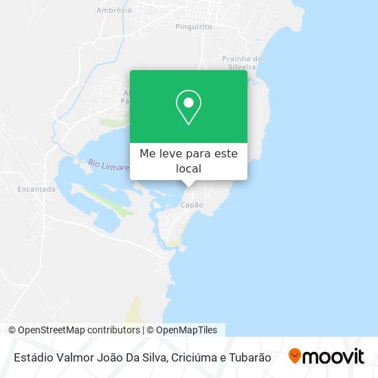 Estádio Valmor João Da Silva mapa