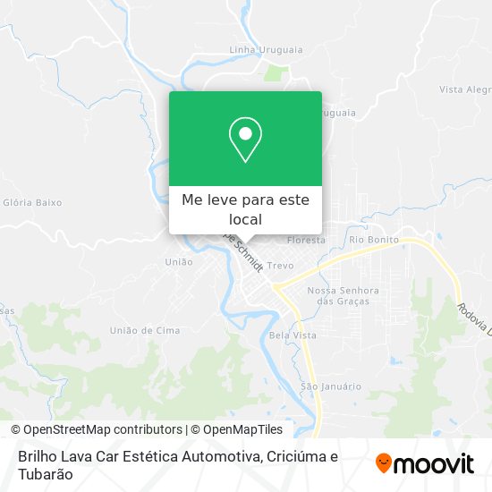 Brilho Lava Car Estética Automotiva mapa