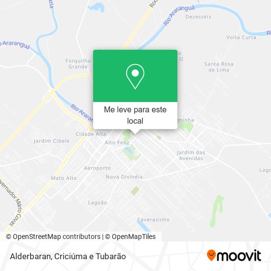 Alderbaran mapa