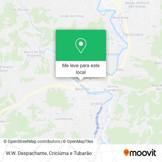 W.W. Despachante mapa