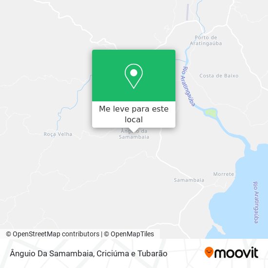 Ânguio Da Samambaia mapa