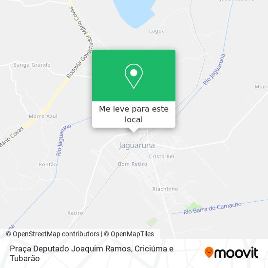 Praça Deputado Joaquim Ramos mapa