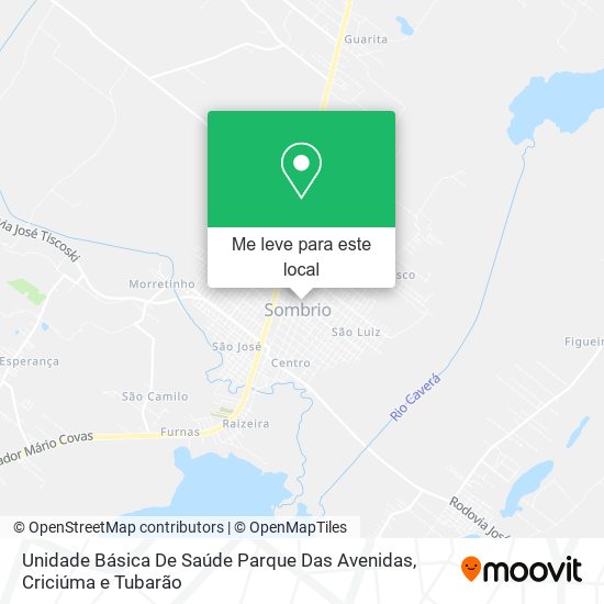 Unidade Básica De Saúde Parque Das Avenidas mapa