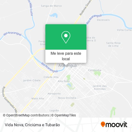 Vida Nova mapa