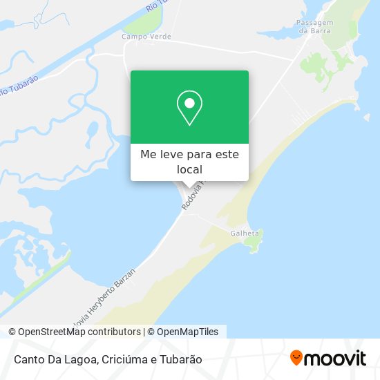 Canto Da Lagoa mapa