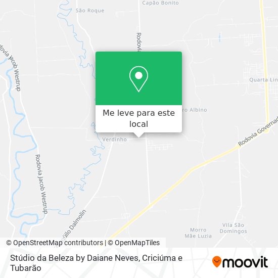 Stúdio da Beleza by Daiane Neves mapa