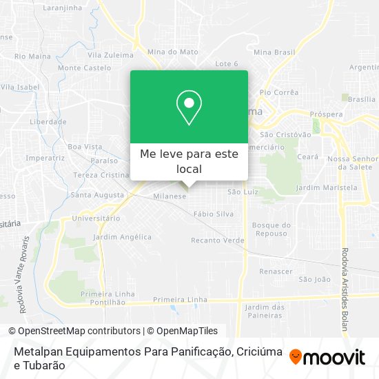 Metalpan Equipamentos Para Panificação mapa