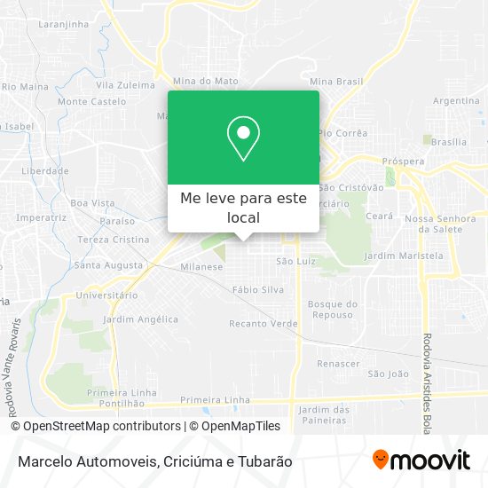 Marcelo Automoveis mapa