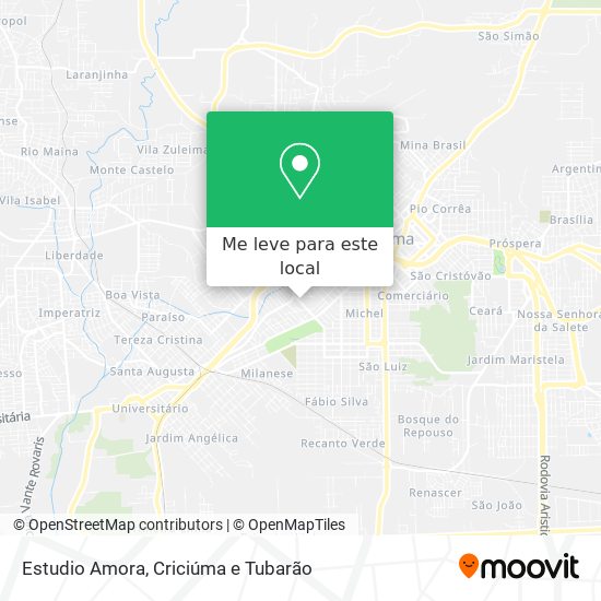 Estudio Amora mapa