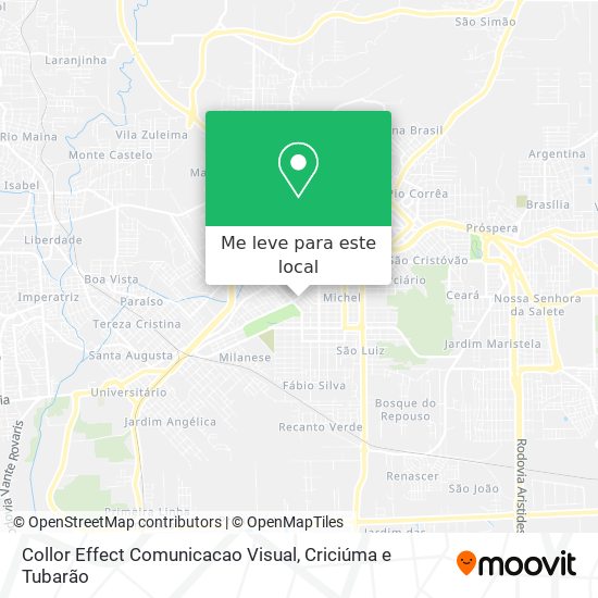 Collor Effect Comunicacao Visual mapa