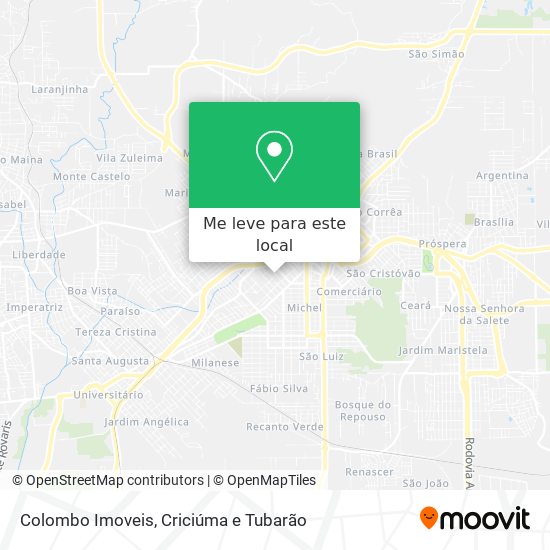 Colombo Imoveis mapa