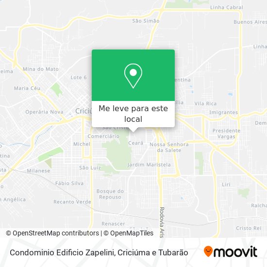 Condominio Edificio Zapelini mapa