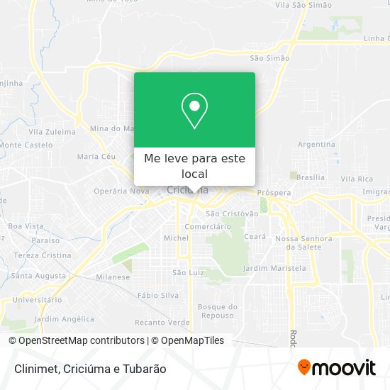 Clinimet mapa