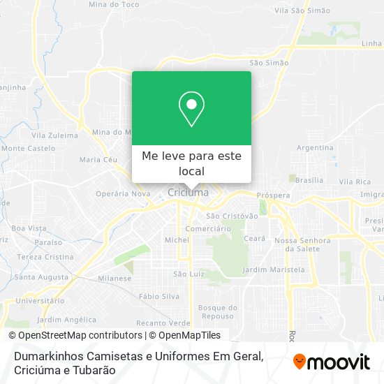 Dumarkinhos Camisetas e Uniformes Em Geral mapa