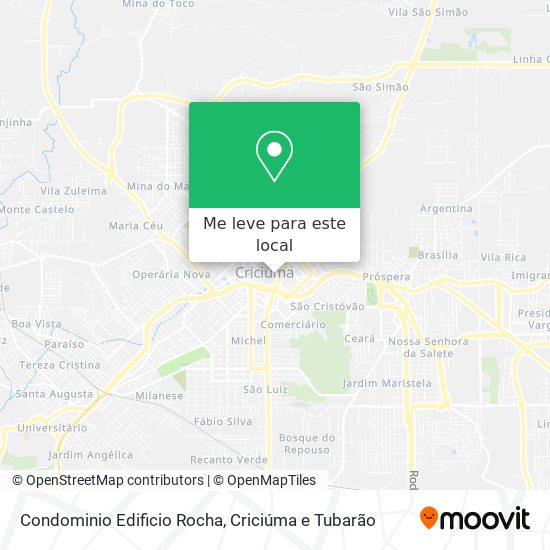 Condominio Edificio Rocha mapa