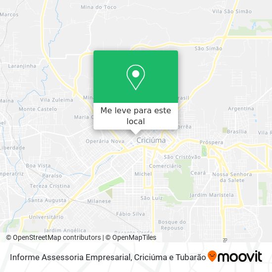 Informe Assessoria Empresarial mapa