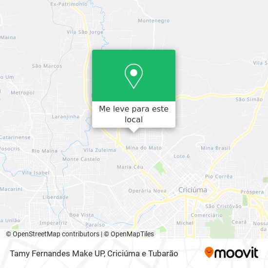 Tamy Fernandes Make UP mapa