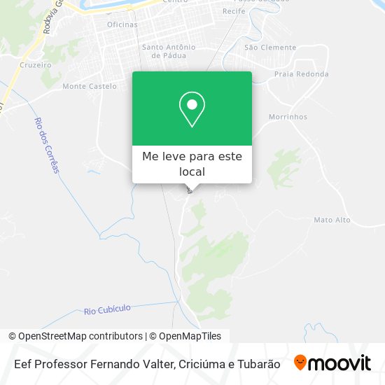 Eef Professor Fernando Valter mapa