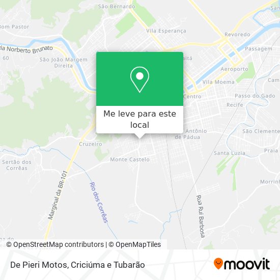 De Pieri Motos mapa