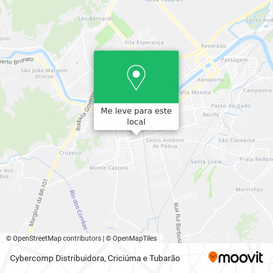 Cybercomp Distribuidora mapa