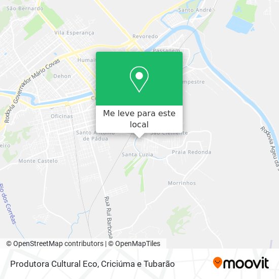 Produtora Cultural Eco mapa