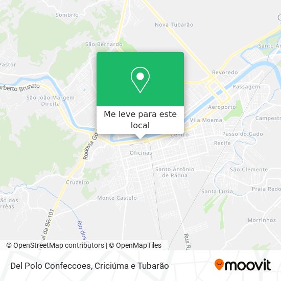 Del Polo Confeccoes mapa