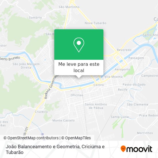 João Balanceamento e Geometria mapa