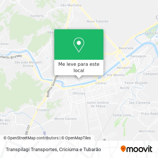 Transpilagi Transportes mapa