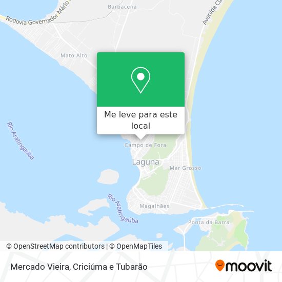 Mercado Vieira mapa