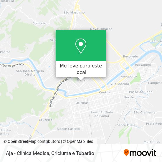 Aja - Clinica Medica mapa