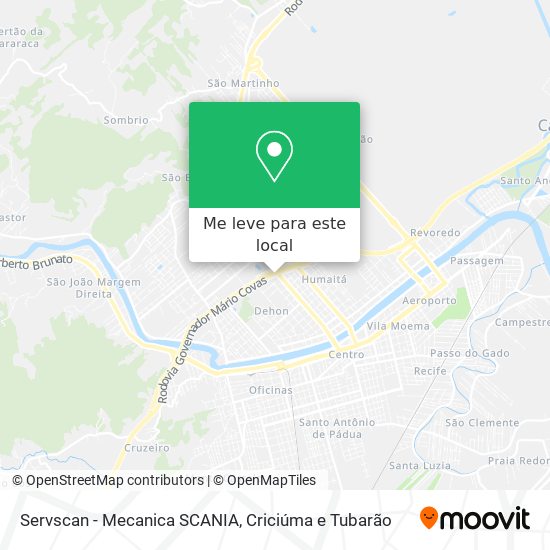 Servscan - Mecanica SCANIA mapa