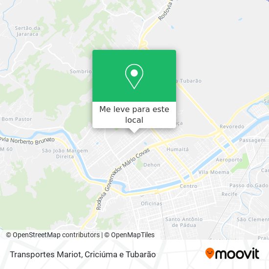 Transportes Mariot mapa