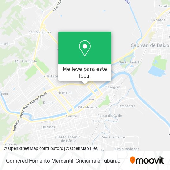Comcred Fomento Mercantil mapa