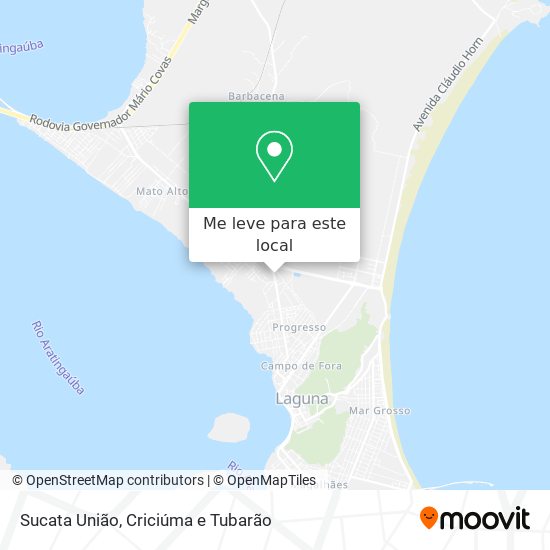 Sucata União mapa
