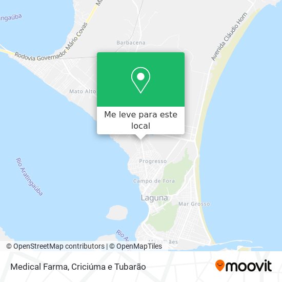 Medical Farma mapa