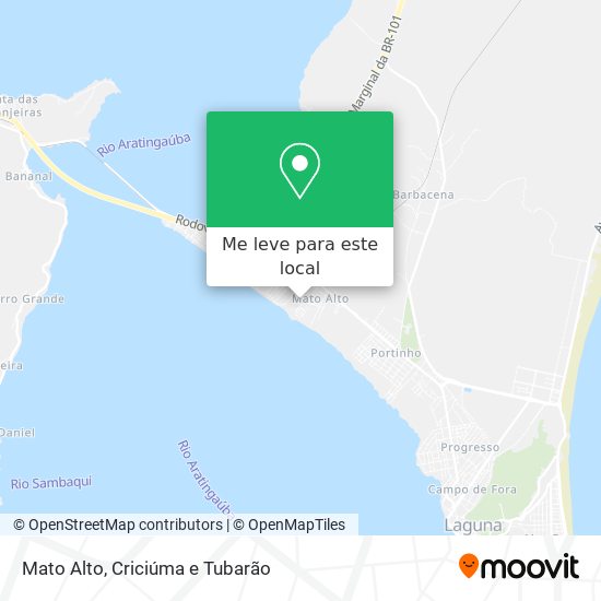 Mato Alto mapa