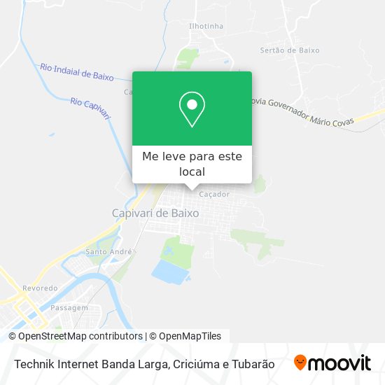 Technik Internet Banda Larga mapa
