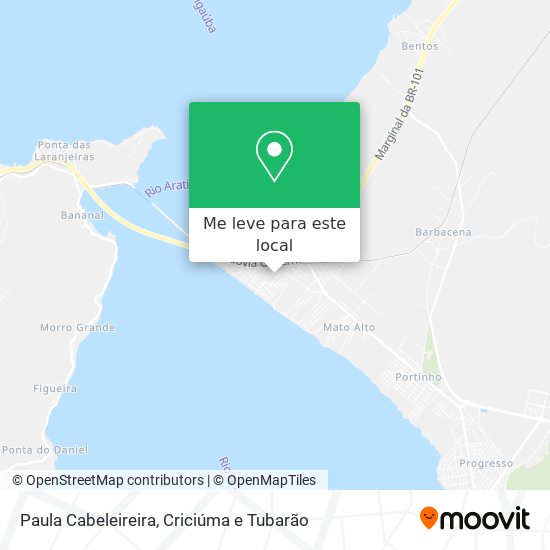 Paula Cabeleireira mapa