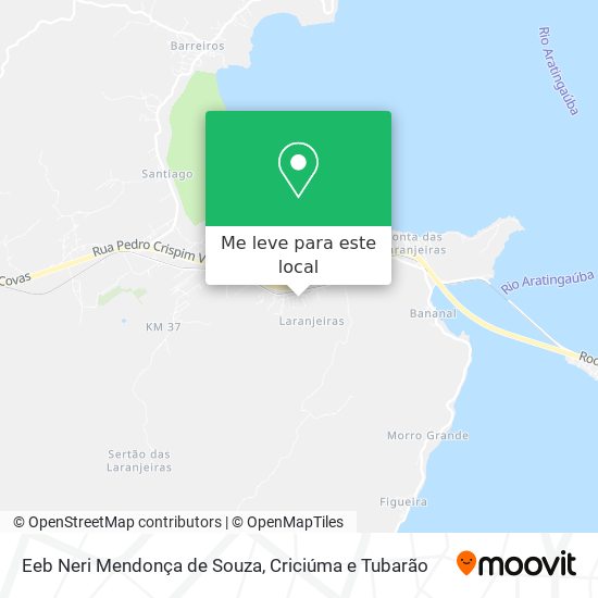 Eeb Neri Mendonça de Souza mapa