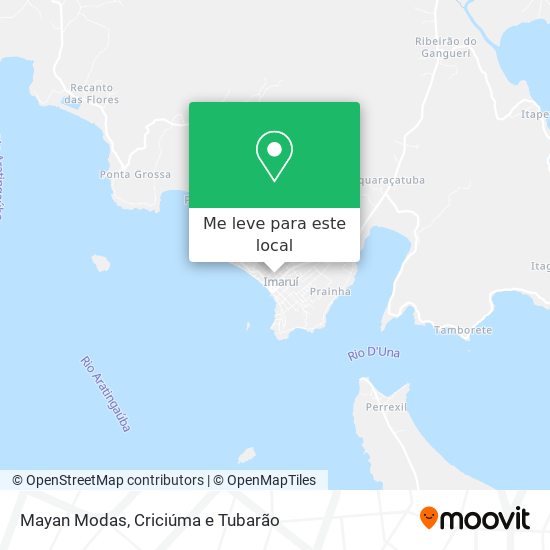 Mayan Modas mapa