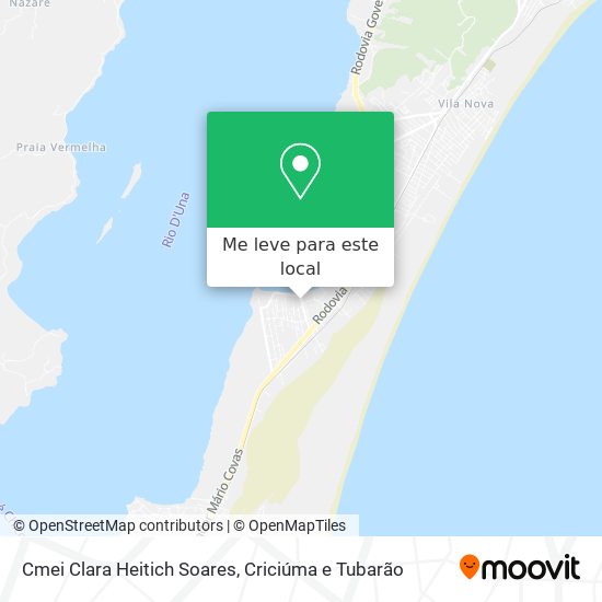 Cmei Clara Heitich Soares mapa