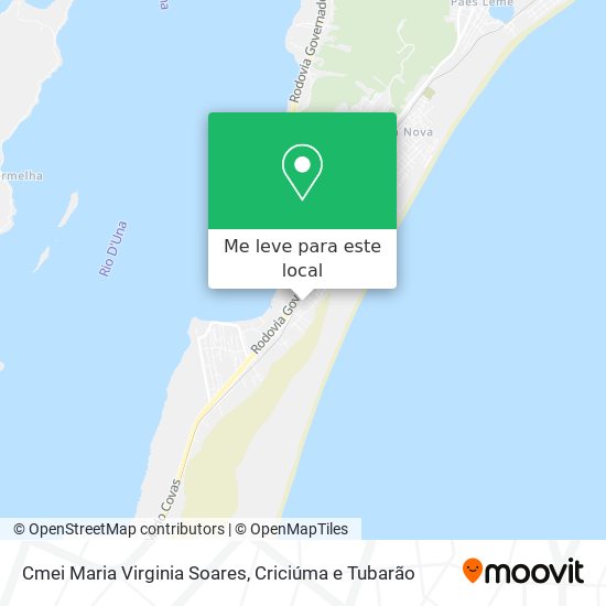 Cmei Maria Virginia Soares mapa