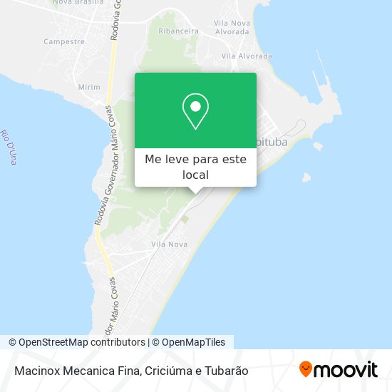 Macinox Mecanica Fina mapa