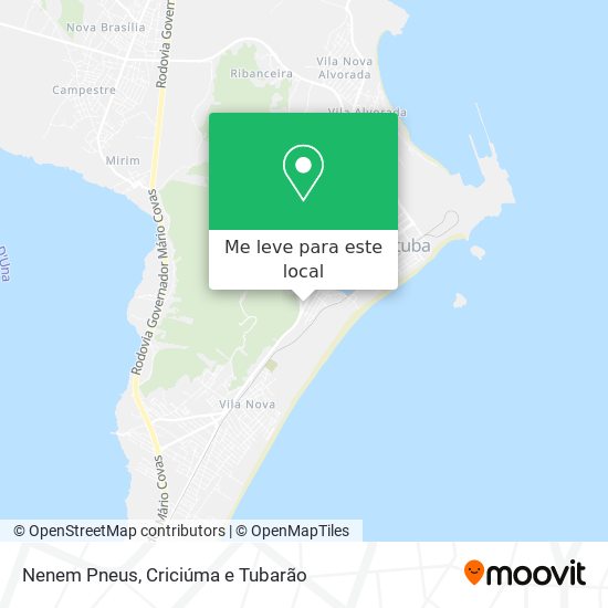 Nenem Pneus mapa