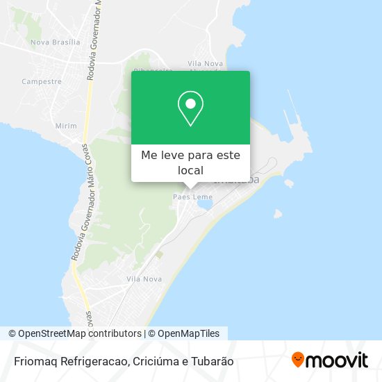 Friomaq Refrigeracao mapa