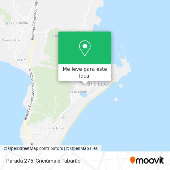 Parada 275 mapa