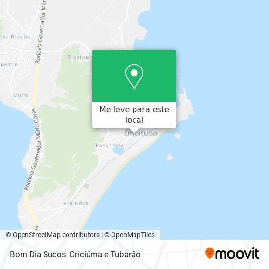 Bom Dia Sucos mapa