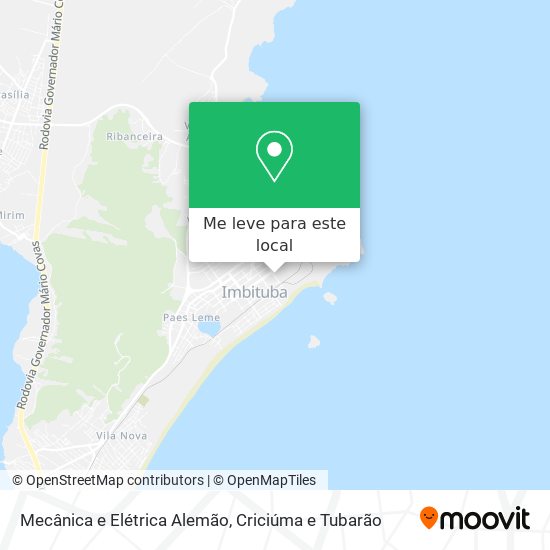 Mecânica e Elétrica Alemão mapa